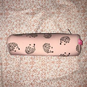 Pink Hedgehog Pouch (Pencil Case/Cosmetic Pouch)